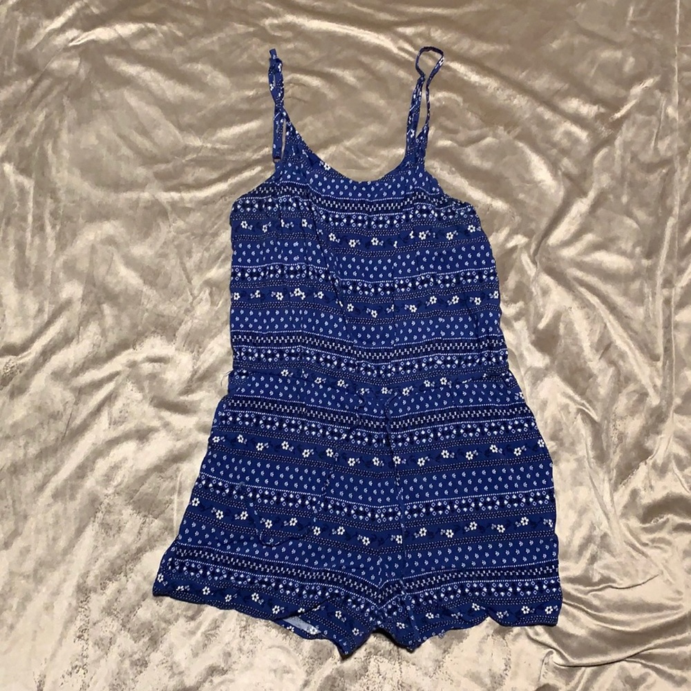 Blue Romper